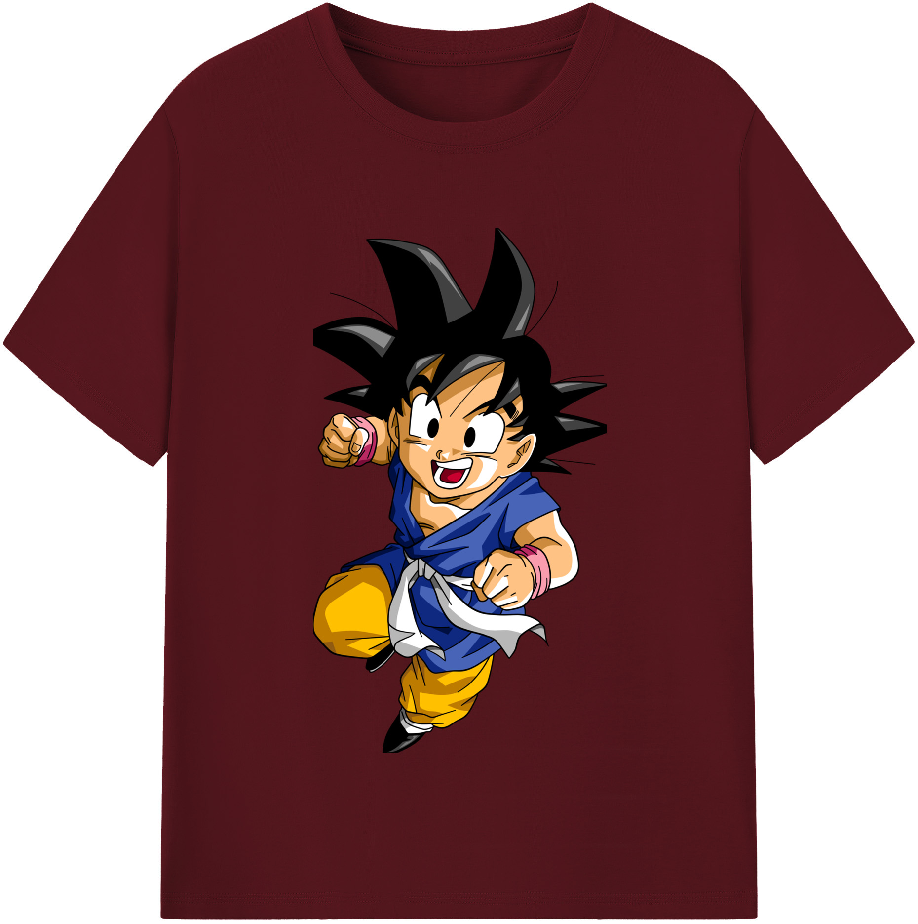 （画像用） ドラゴンボール 孫悟天 そん ごてん DRAGON BALL Son Goten 綿100％半袖Tシャツ（フロントプリント）